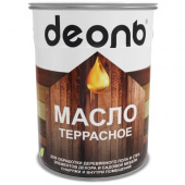 Масло деревозащитное террасное 0,75 л, Деоль, льняное