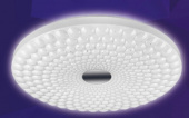 светильник led настенно-потолочный "ариэль" 80вт нббд-rc-р-1 (480*80 мм, основание 450 мм) с ик ду t