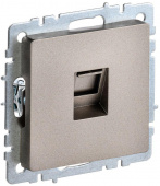розетка brite rj45 шампань