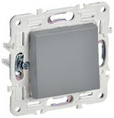 Выключатель проходной 1-кл. SKANDY 10А SK-V02Gr сер. IEK SK- V12-0-10-K03