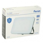 прожектор светодиодный до-50w 6400к 4750лм ip65 ll-942 51045 feron