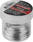 Припой ОНЛАЙТ OEM-Pos03-61K-0.8-B10 (банка, 0.8мм, 10г)