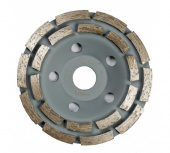 Чашка алмазная шлифовальная двухрядная 125х5х22,2 Premium OXCRAFT (Окскрафт)