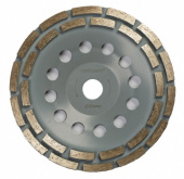 Чашка алмазная шлифовальная двухрядная 180х5х22,2 Premium OXCRAFT