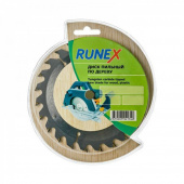 Диск пильный 190*30/20мм*32зуб Runex (дерево) 551009
