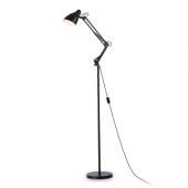 светильник ambrella напольный tr 97643 вк черный е27 max 40w d120*1750