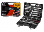 Набор головок и ключей 82пр. 1/4",1/2" PRO STARTUL STUTTGART