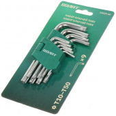 Набор ключей Torx T10-T50 9шт коротких ВОЛАТ