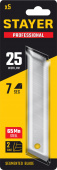 STAYER 25 мм, 5 шт, сегментированные лезвия, Professional (09179-S5)