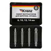 Набор экстракторов для шурупов Профи Kranz