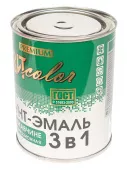 Грунт-эмаль по ржавчине ВИТ color черная 0,8кг г.Волгоград.
