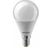 лампа светодиодная led 6вт е14 белый матовый шар