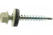 Саморез кров. 4,8*70 (RAL 1014) слон.кость