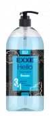 Гель для душа EXXE Hello 1л 3в1 Океан муж