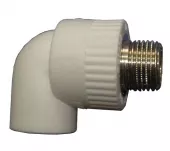 ППРС Угольник комб.D20-3/4" наружная резьба