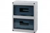 Щиток КМПн-24 IP65 проз/дв бел ЭРА