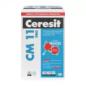 церезит см11 pro клей для плитки для внутр.работ (25кг)