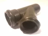 Купить тройник канализационный 110*50*45 черный