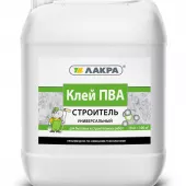 ЛАКРА клей ПВА Строитель универсальный 4 кг./4/144