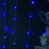 гирлянда занавес светодиодный 240 led, 2*2м, синий