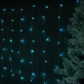 гирлянда занавес светодиодный 160 led, 1,5*1,5м, белый