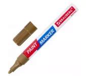 Маркер строительный PAINT-MARKER (золотой) (12)