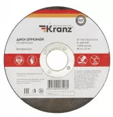 Диск отрезной по металлу (115х1.0х22.23 мм) Kranz