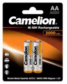 аккумулятор camelion r06 (aa)-2000mah ni-mh bl-2 (2/24/384)