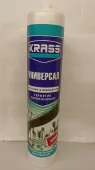 KRASS герметик Универсальный силиконовый Серый 300ml./12